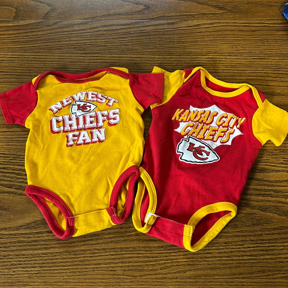 NFL Kansas City Chiefs baby onesies